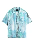 Stampd Malibu Leopard shirt - Blue