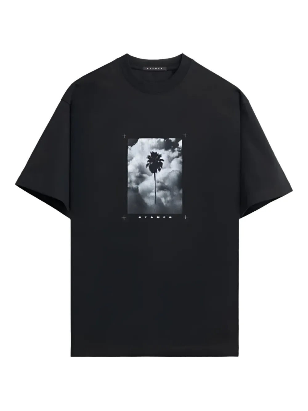Stampd In The Clouds T-shirt | Black | Image 1