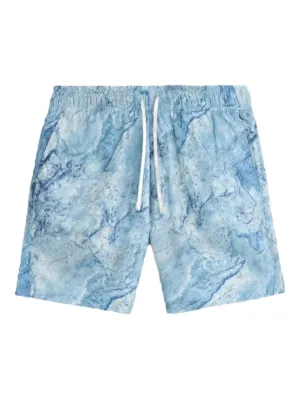 SP5DER OG Web Double Layer Shorts | Blue | FARFETCH