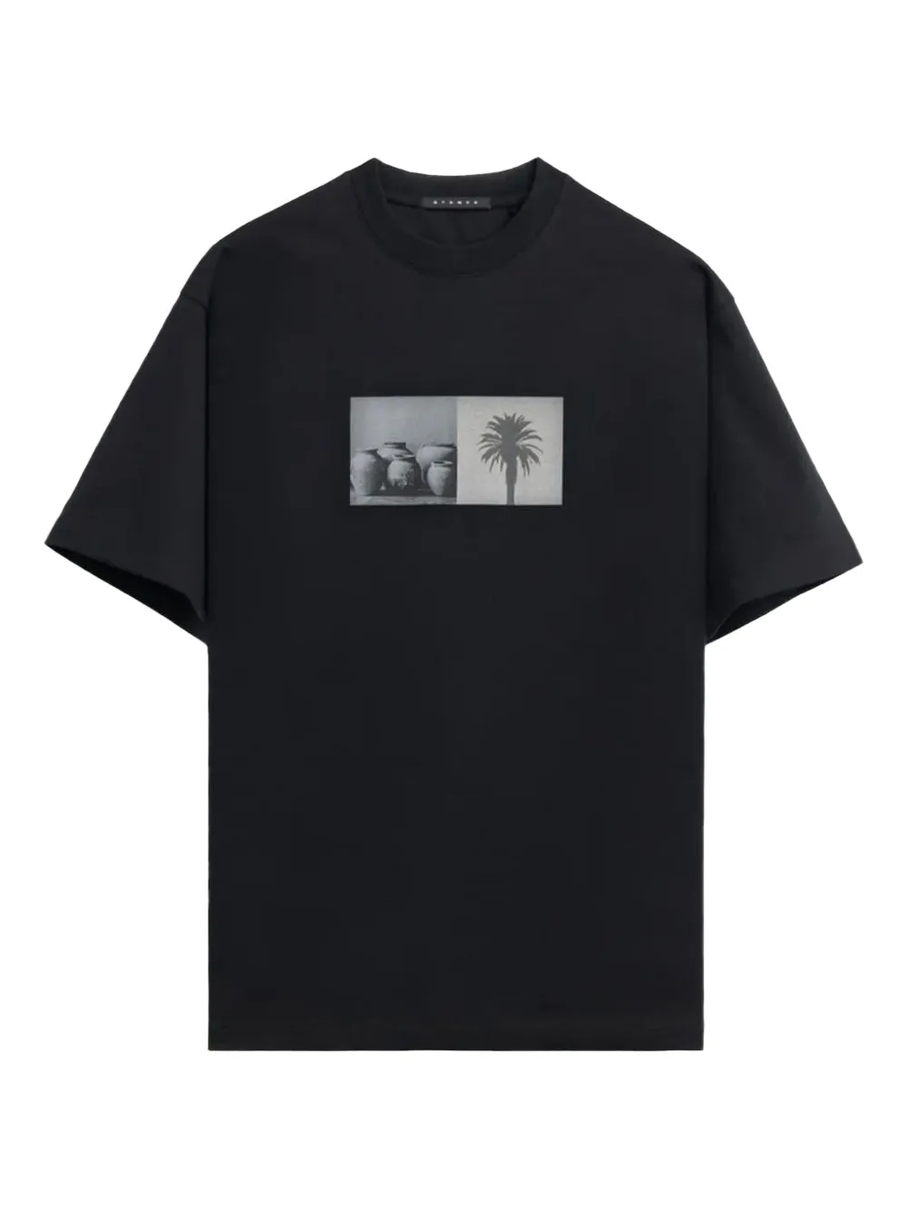 Stampd Photographic Palm T-shirt | Black | Image 1