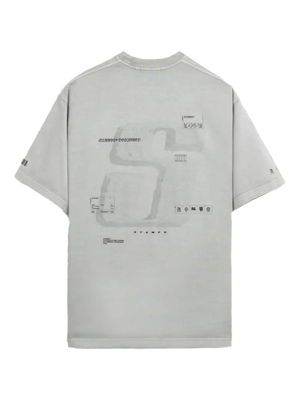 Stampd Cement Transit T-shirt - Grijs