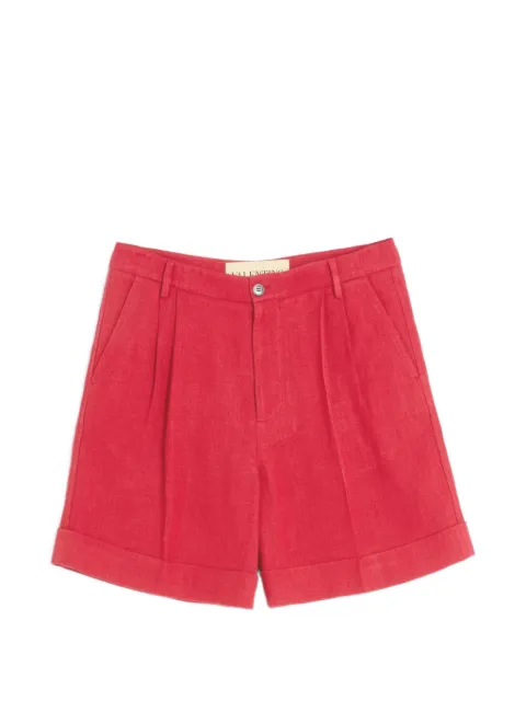 Valentino Garavani cuffed linen bermuda shorts