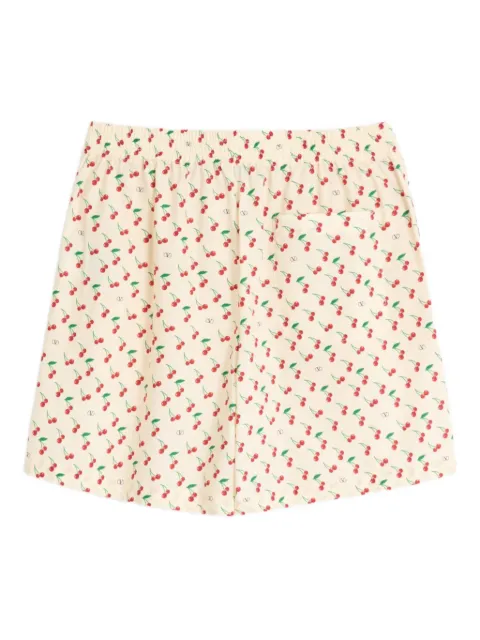 Valentino Garavani floral print shorts