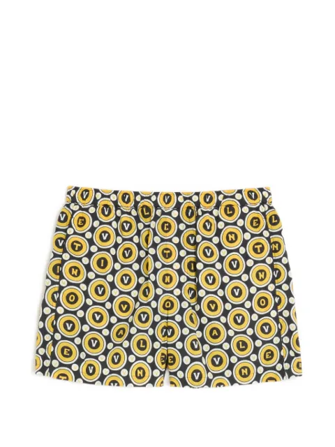 Valentino Garavani shorts de playa con estampado Bulles Royale