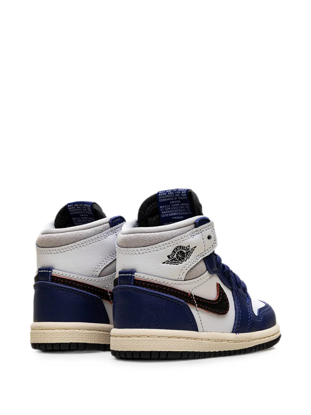 Jordan Kids Air Jordan 1 sneakers Wit