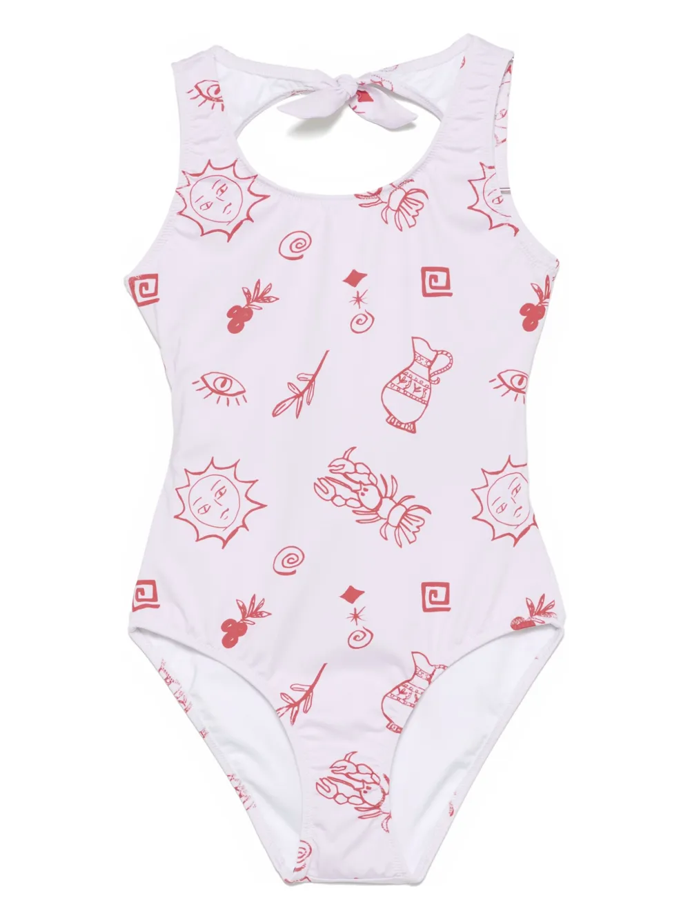 Andorine Badpak met print Roze