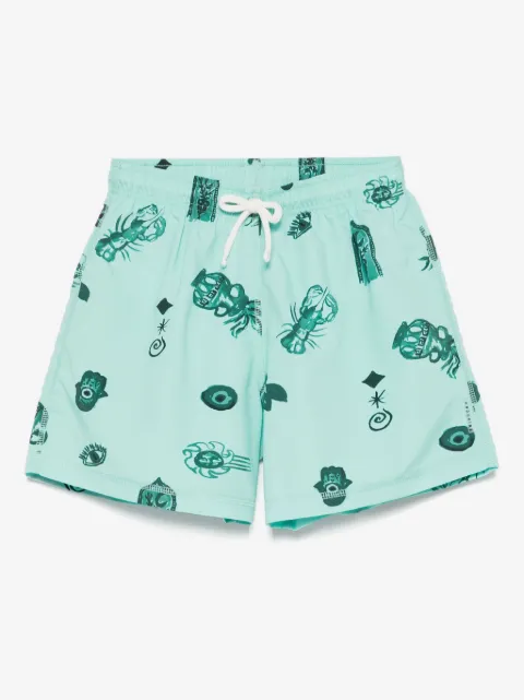 Andorine printed swim shorts