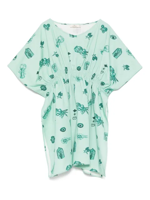 Andorine vestido estilo caftán con estampado summer