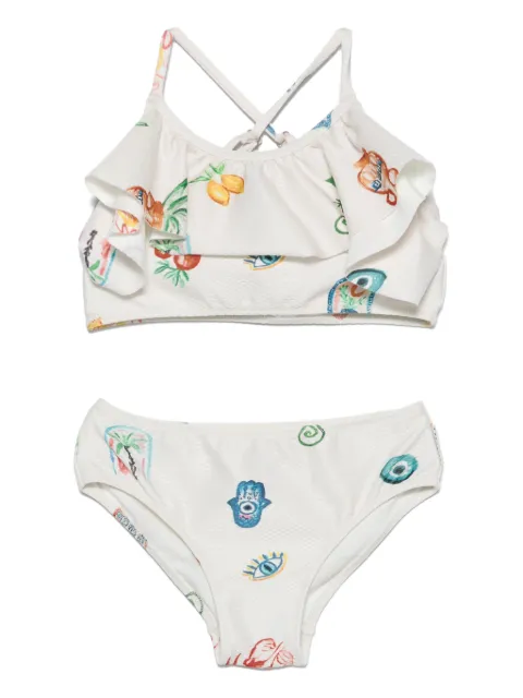 Andorine printed bikini set