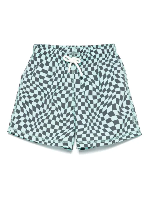 Andorine short de bain à imprimé graphique