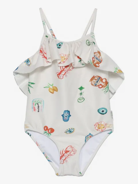 Andorine printed swimsuit