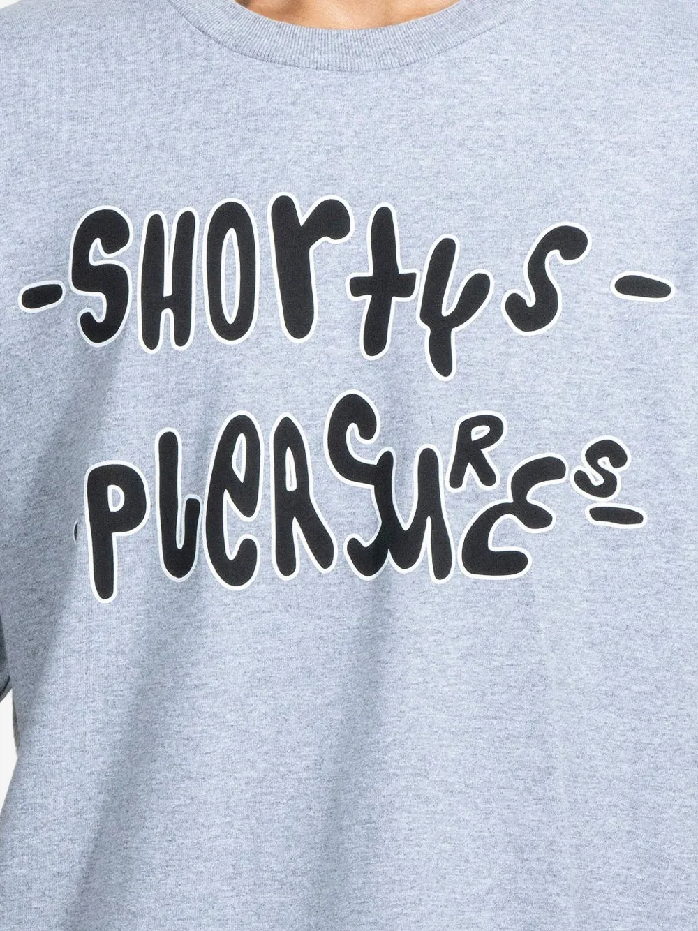 Pleasures x Shorties F-Me T-shirt - Grijs
