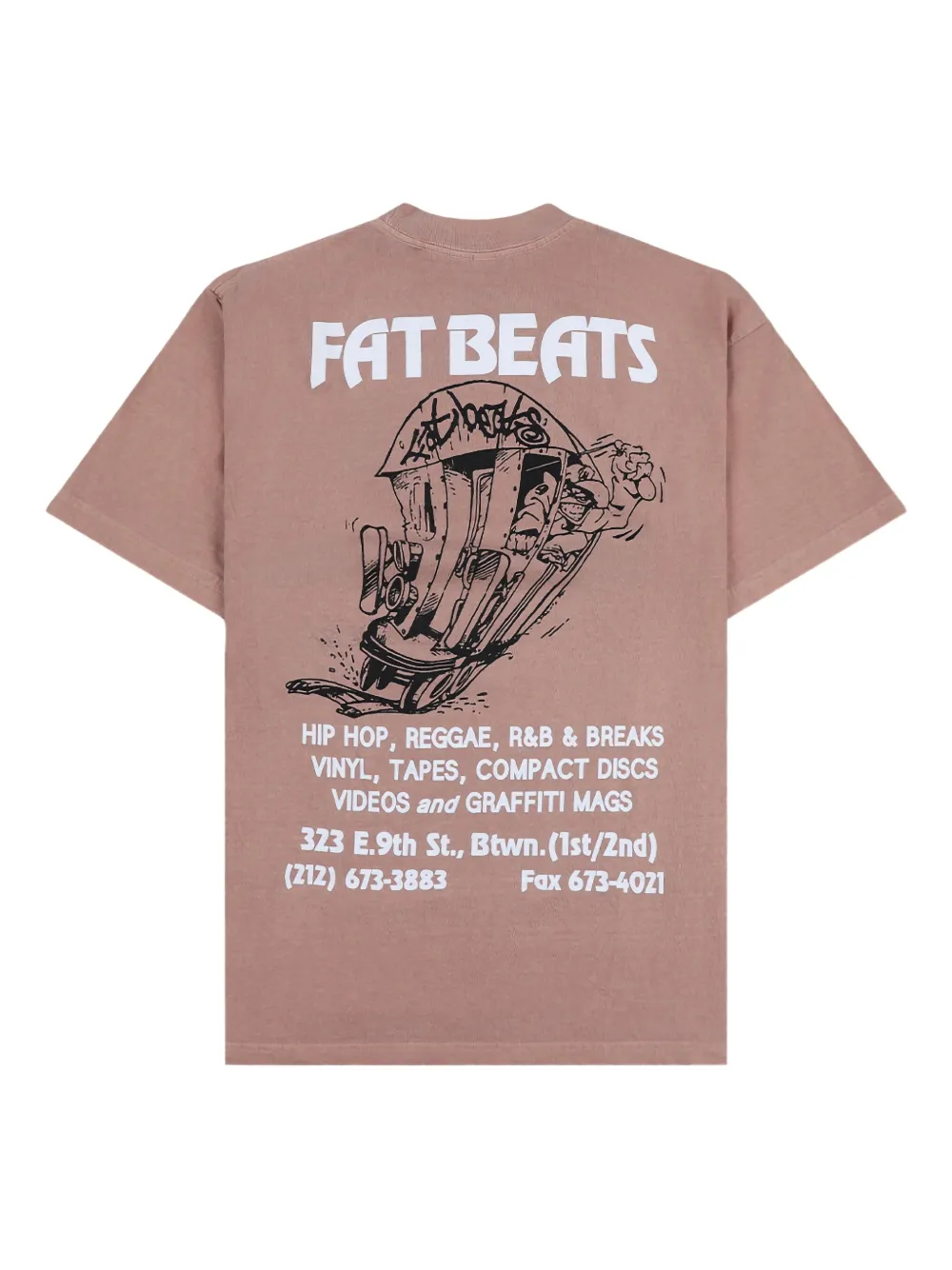Pleasures 9th Street T-shirt - Roze