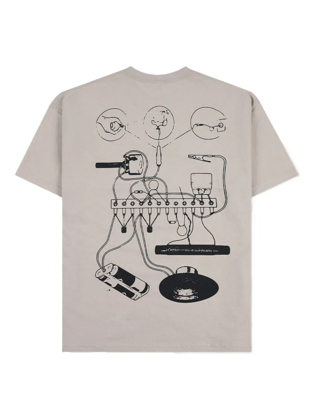 Pleasures Imput T-shirt - Beige