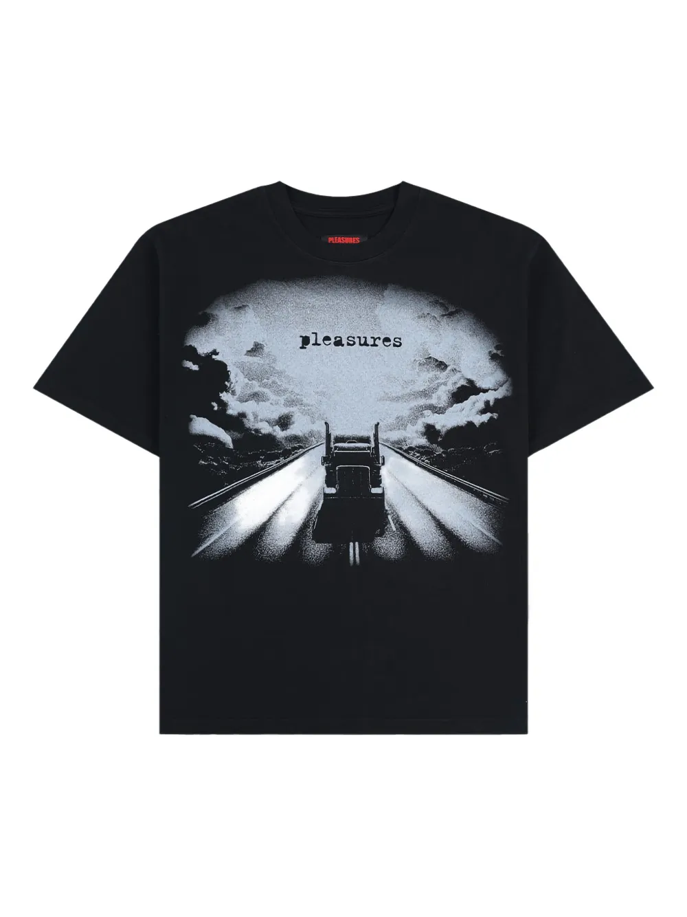 Pleasures Truck Heavyweight T-shirt | Black | Image 1