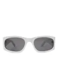 Pleasures x Akila Eazy sunglasses - White