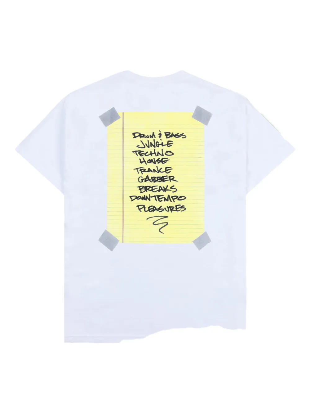 Pleasures P.L.U.R Jam T-shirt - Wit