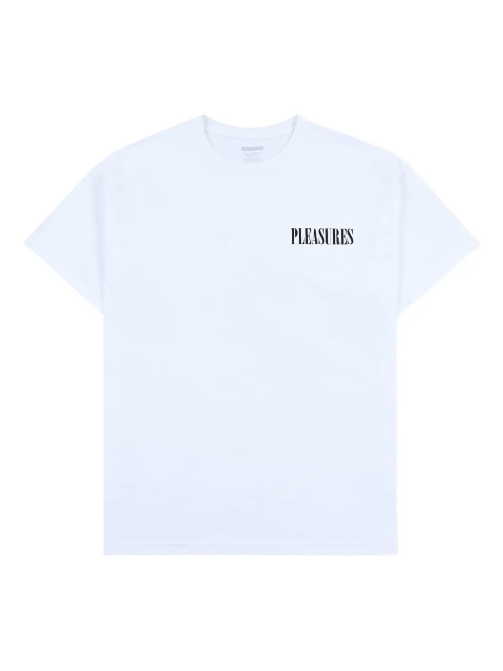 Pleasures playera vertical | blanco | Image 1