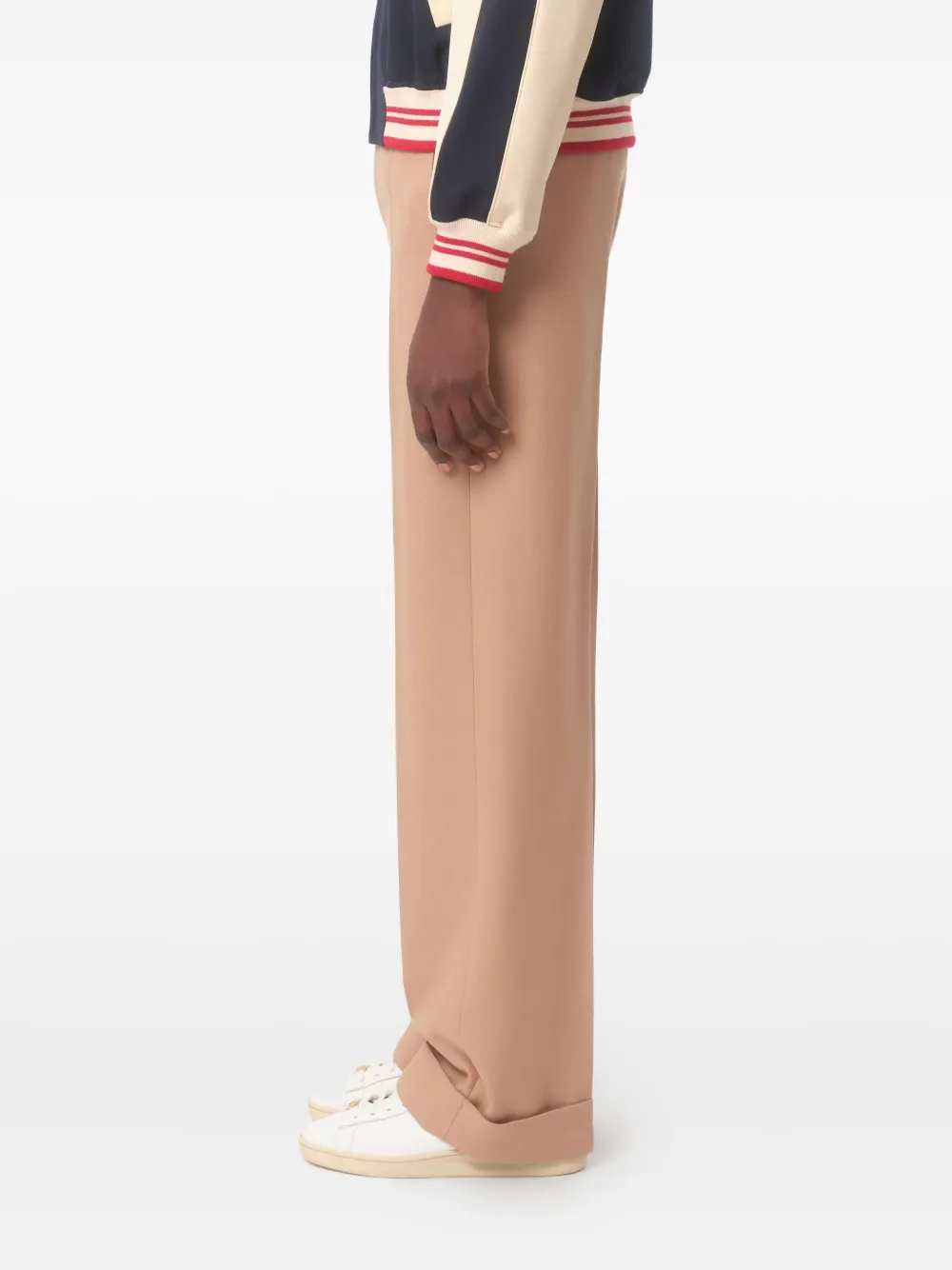 Valentino Garavani Wollen broek Bruin