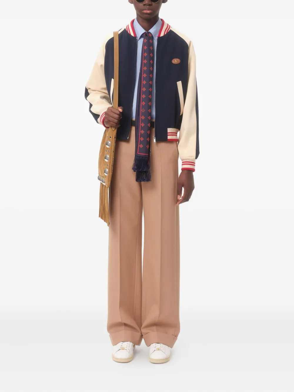 Valentino Garavani Wollen broek - Bruin