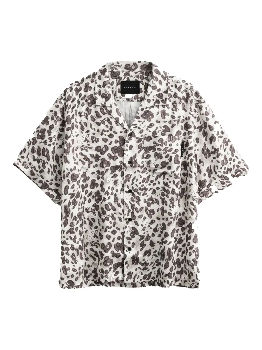 Stampd Leopard shirt | Grey | Image 1