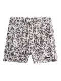 Stampd Leopard shorts - Grey