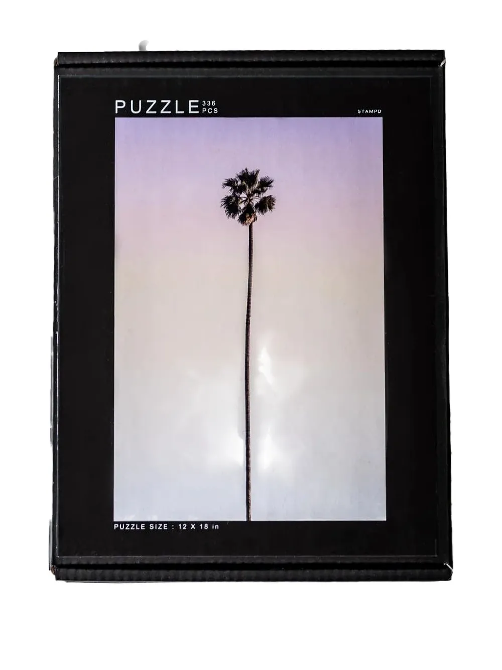 Stampd Palm jigsaw puzzle (336 pieces) | Purple | Image 1