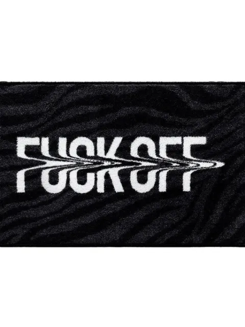 Stampd dörrmatta med tryck