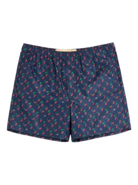Valentino Garavani Cherryfic swim shorts