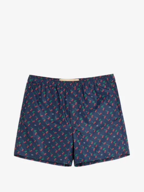 Valentino Garavani nylon swimsuit with Cherryfic print