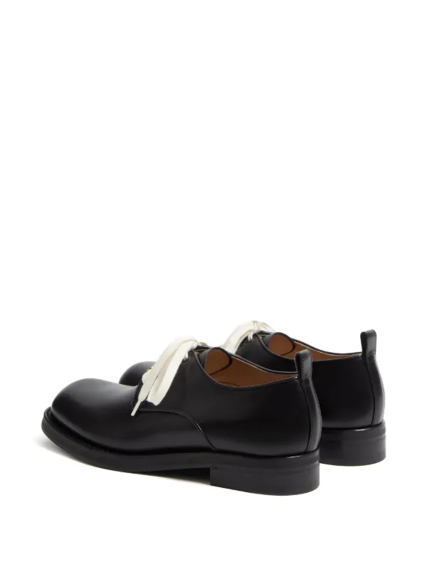 Valentino Garavani VLogo Derby Shoes | Black | FARFETCH JO