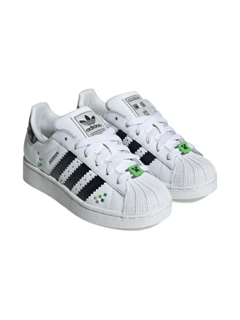 adidas Kids Superstar "Minecraft - Creeper" sneakers