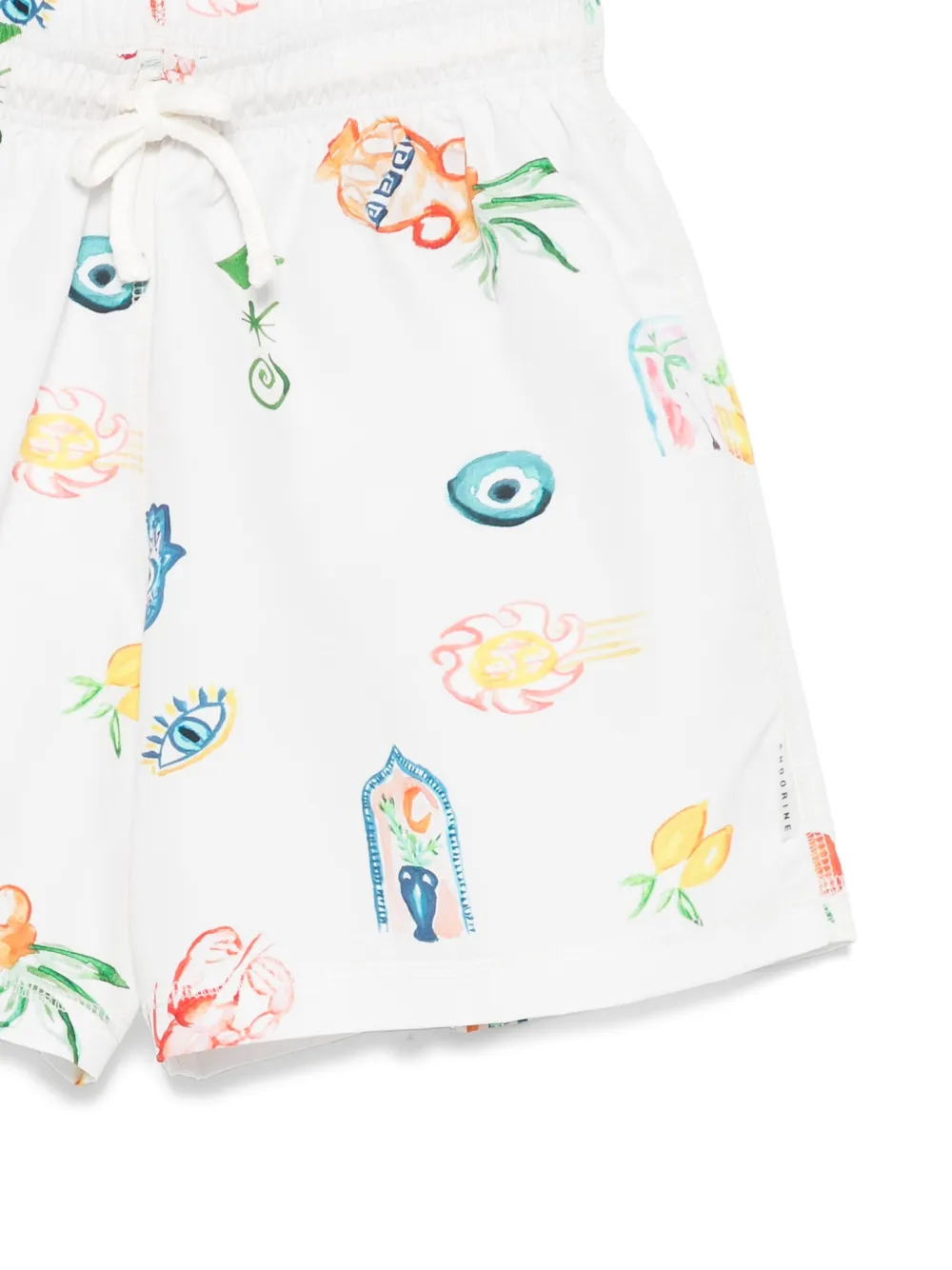 Andorine Zwembroek met print Beige