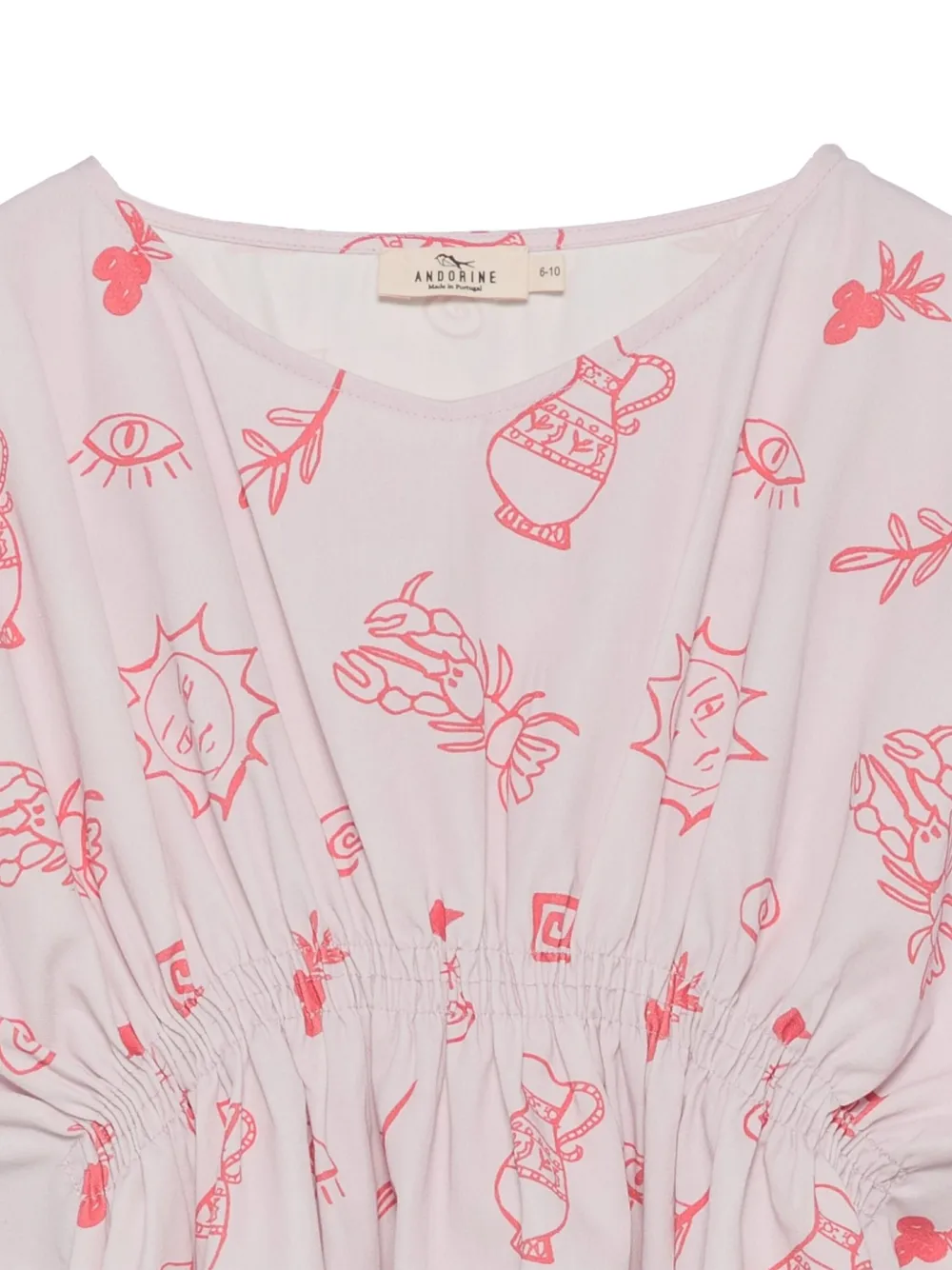 Summer-Print Dress
