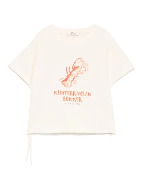 Andorine playera con estampado de langosta