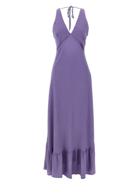 TWINSET logo-plaque dress