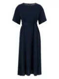 Weekend Max Mara Jordan belted midi dress - Blue
