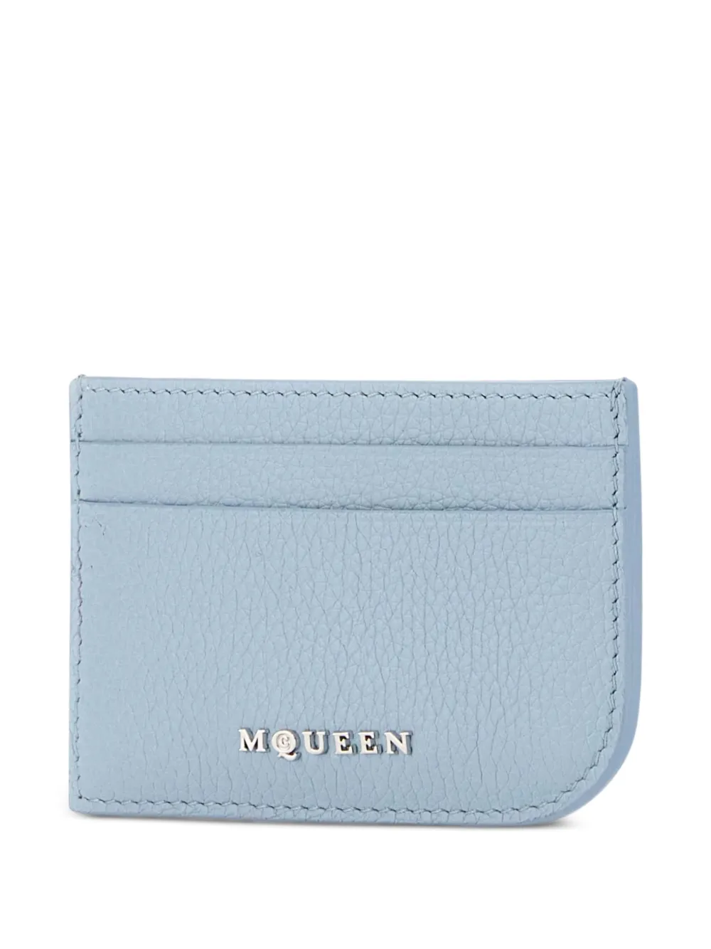 Alexander McQueen Leren pasjeshouder Blauw
