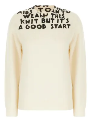Maison Margiela MM6 アイボリー ニット MM6 Maison Margiela – CNCPTS