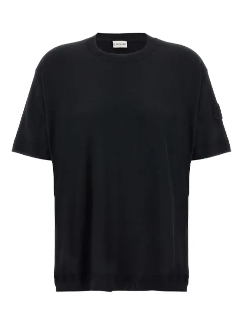 Moncler logo-patch T-shirt