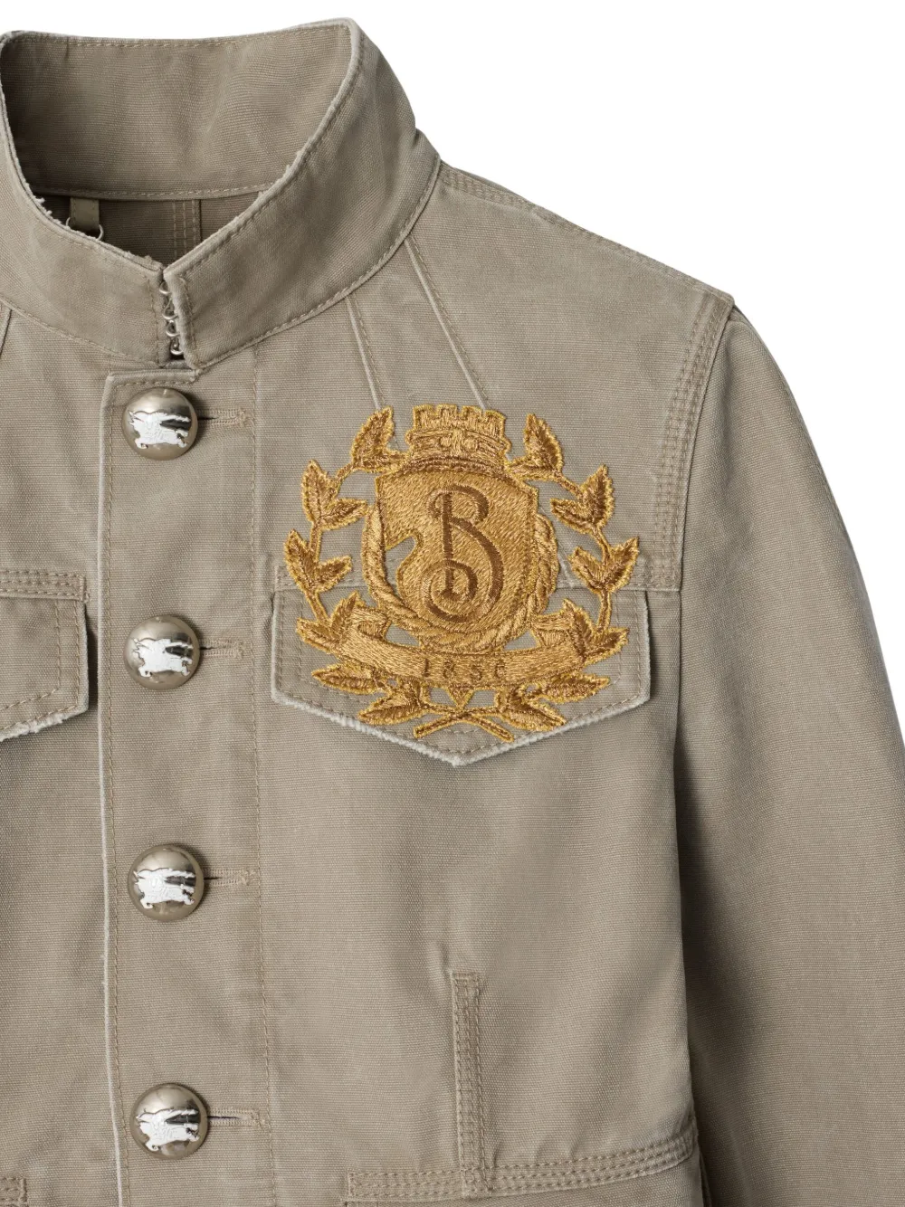 Burberry B Crest katoenen jack Beige