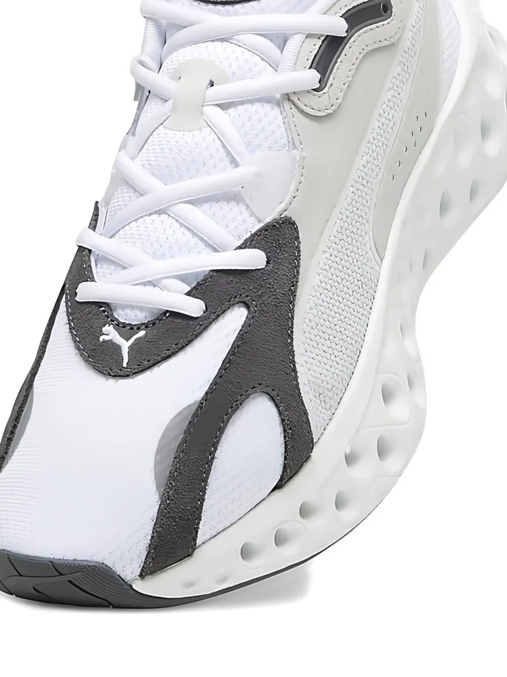 Puma Softride Frequence Perforated Sneakers In White