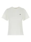 Weekend Max Mara Venaco logo-embroidered T-shirt - White