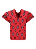 Tandem embroidered top