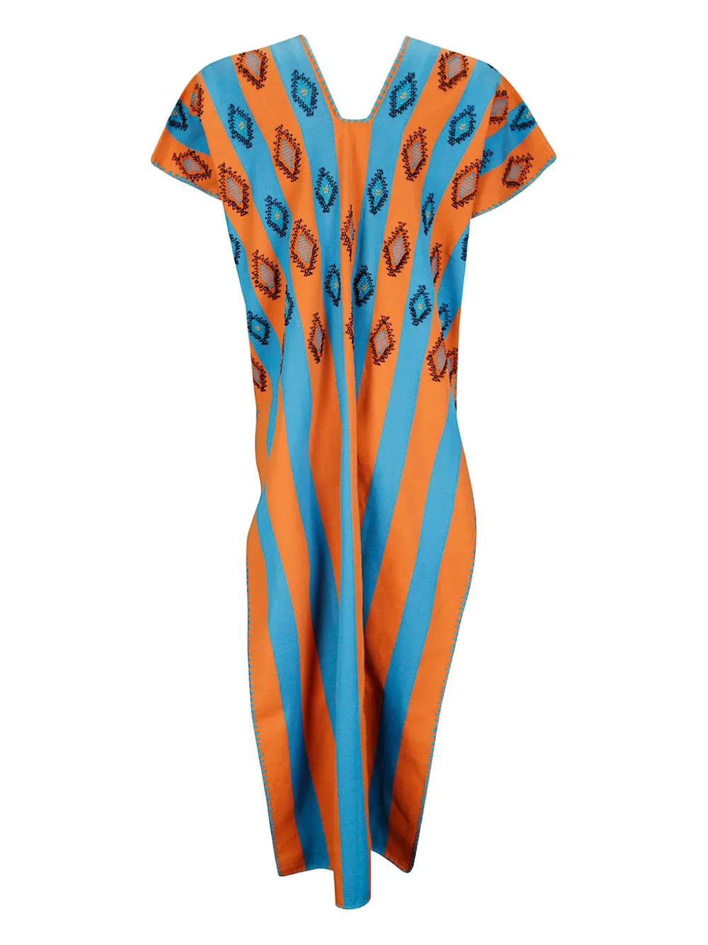 Tandem embroidered maxi dress - Oranje