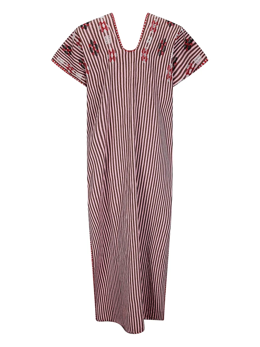 Tandem embroidered maxi dress - Bruin