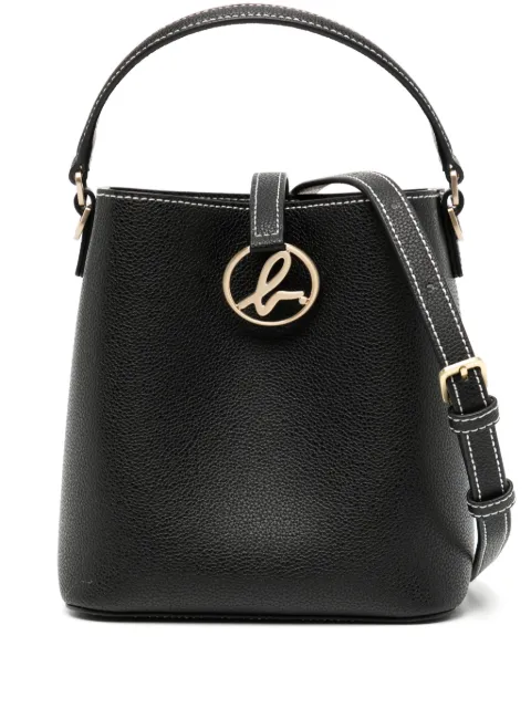 agnès b.  leather bucket bag