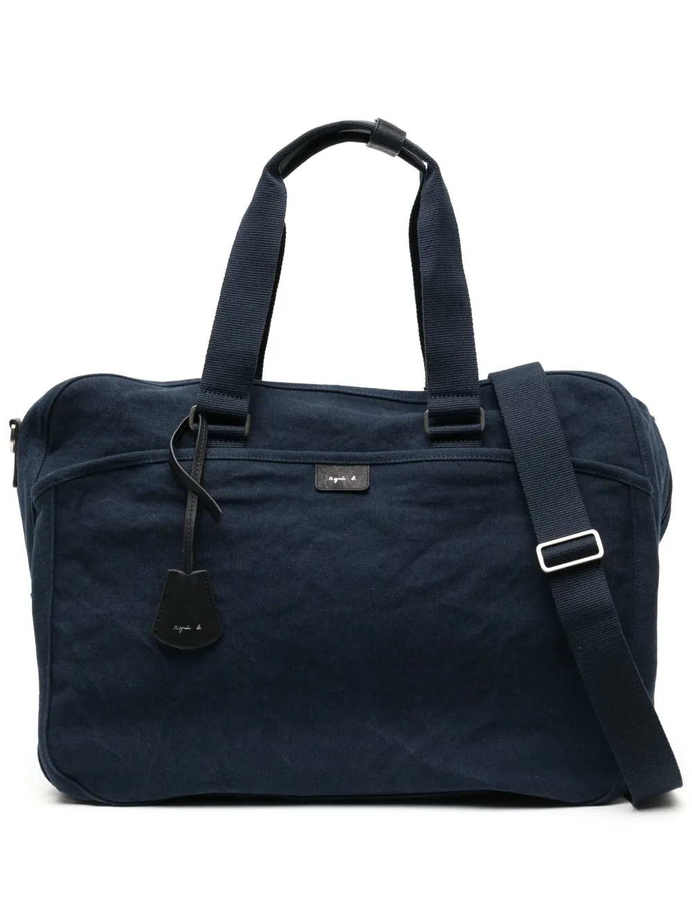 agnès b.  canvas tote bag | Blue | Image 1