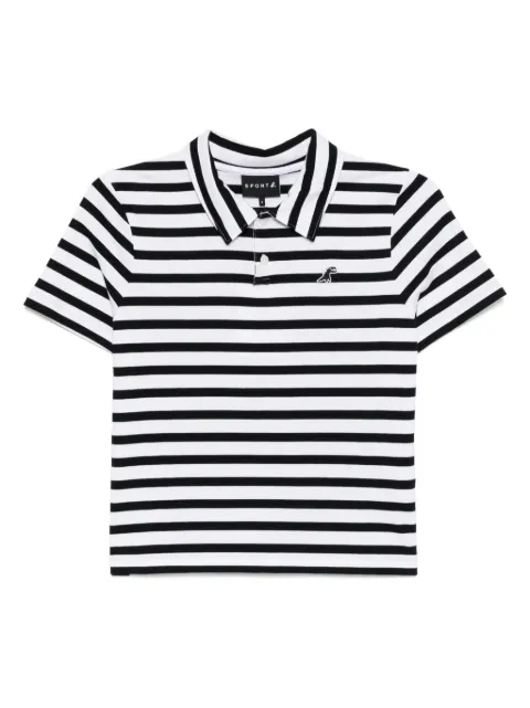 SPORT b. by agnès b.  stripe polo shirt