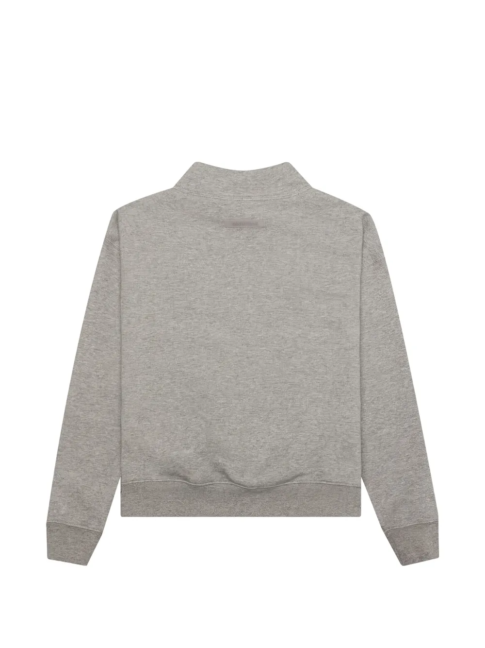  Fear Of God Essentials Funnel-neck Logo Shirt - Grey 